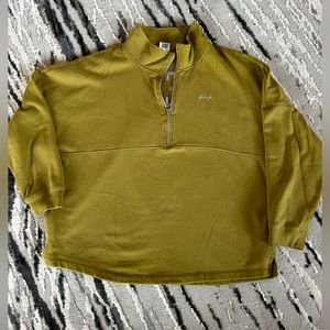 Victoria Secret Pink women’s 1/2 zip pull over XL